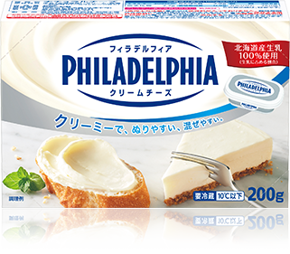 フィラデルフィアクリームチーズ200gの商品画像