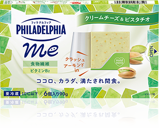 フィラデルフィアｍｅ６Ｐ　クリームチーズ＆ピスタチオの商品画像